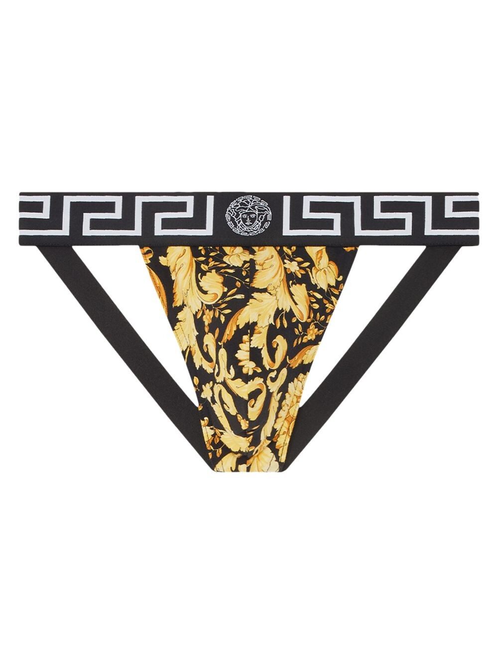 

Трусы с принтом Baroque Versace, черный
