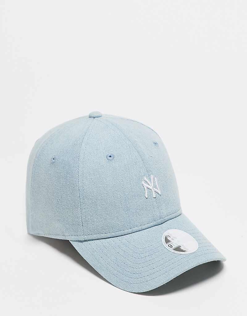 

Кепка New Era 9twenty NY Yankees из выцветшего денима с мини-логотипом