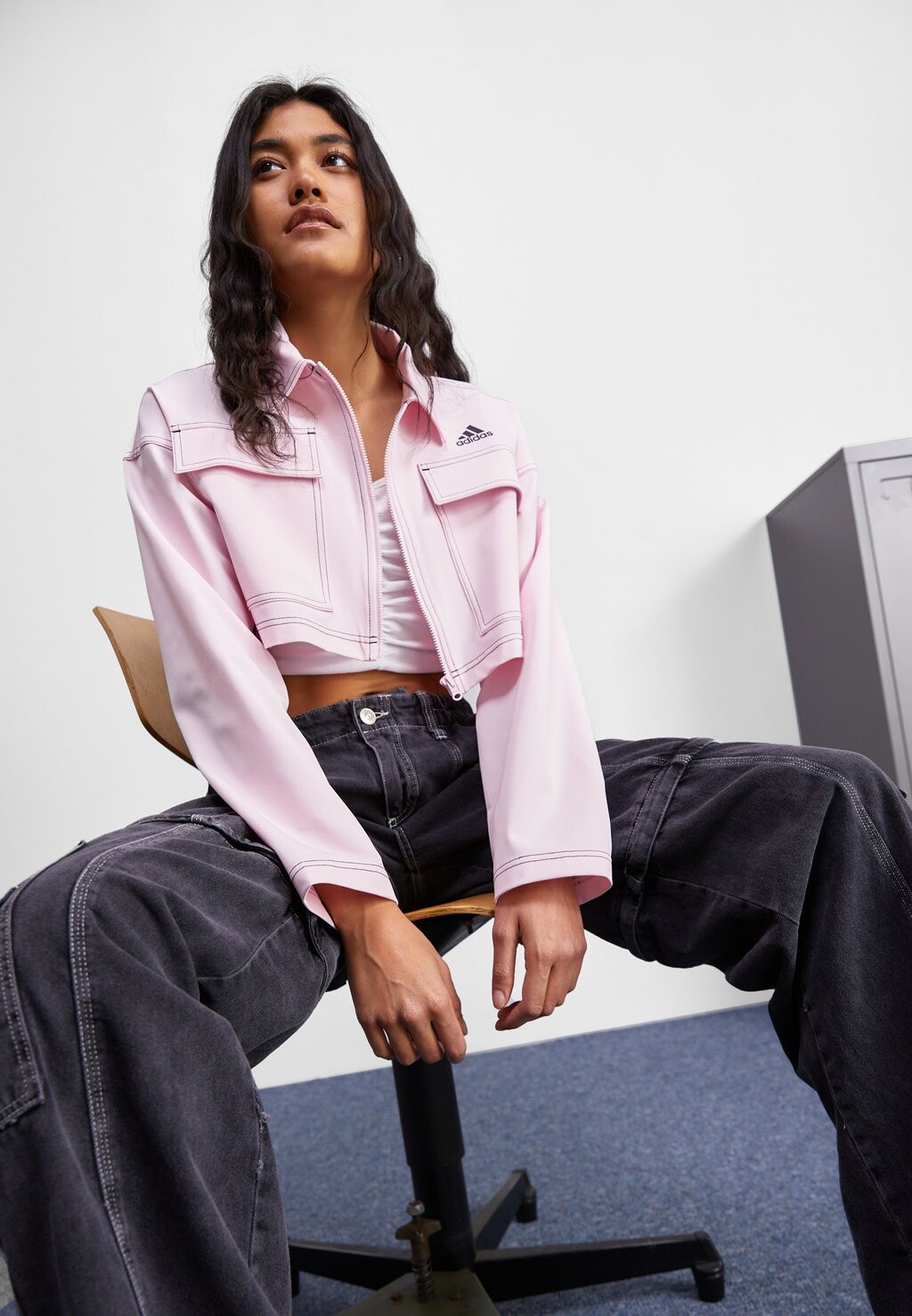 

Куртка adidas Sportswear DANCE, цвет clear pink/black