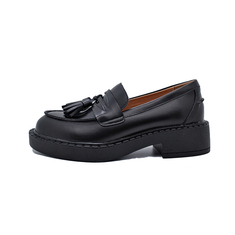 

Лоферы AIQINISHA Loafers Women's Low-Top, черный