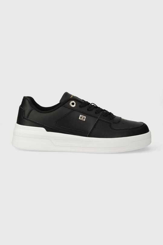 

Кроссовки ESSENTIAL BASKET SNEAKER кожаные Tommy Hilfiger, черный