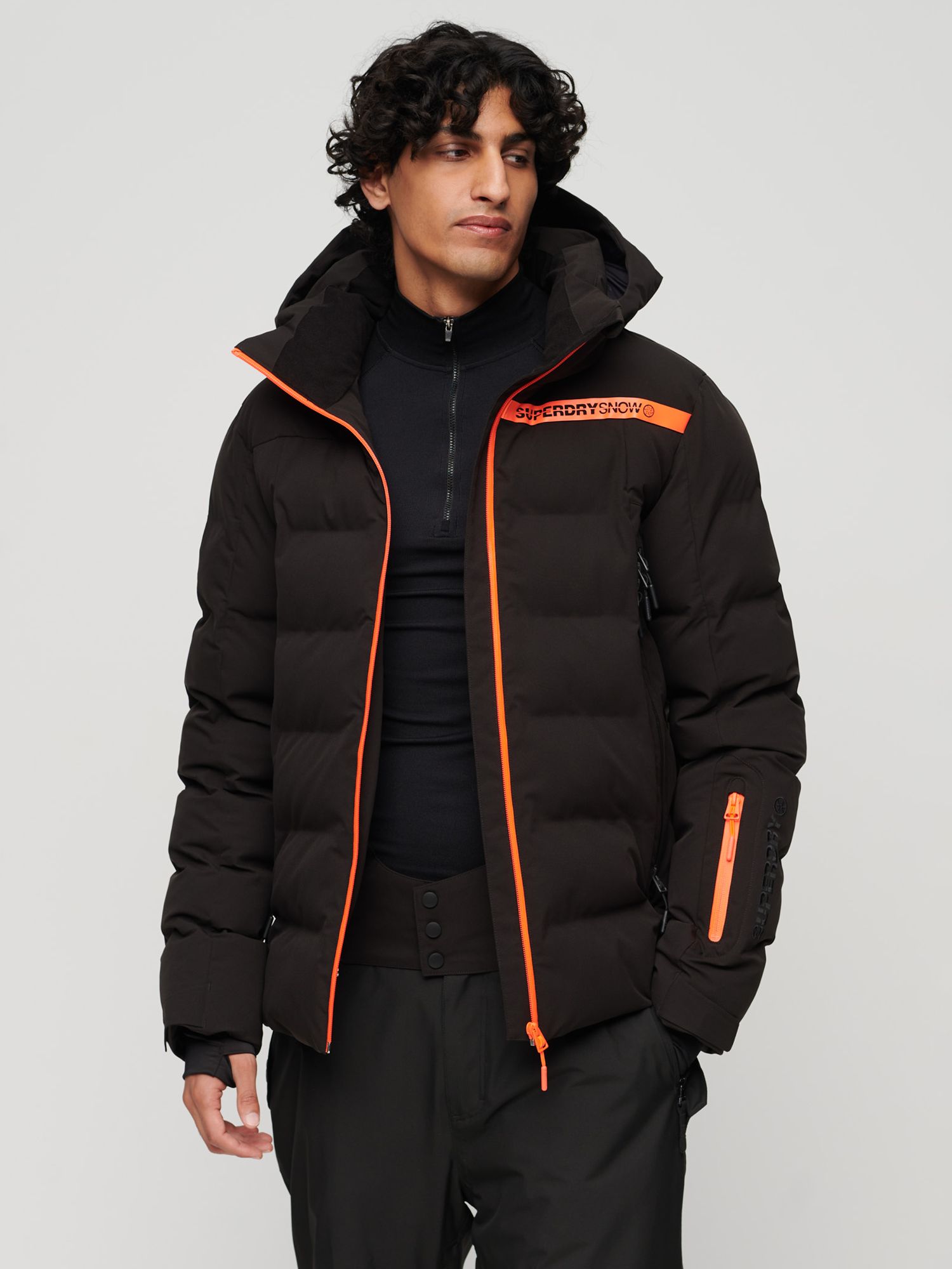 

Пуховик Ski Radar Pro Superdry, черный