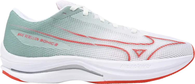 

Кроссовки Wmns Wave Rebellion Sonic 2 'White Cayenne Grey Mist', белый