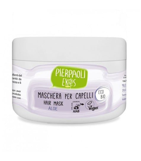 Маска для волос с органическим соком алоэ и маслом ши, 250 мл, Pierpaoli Ekos Personal Care