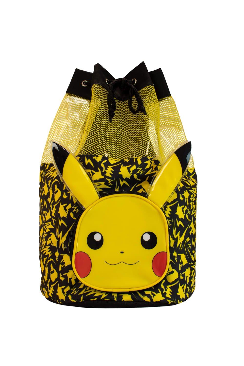Сумка для плавания Пикачу Pokemon, желтый рюкзак эш и пикачу pokemon черный с usb портом 5