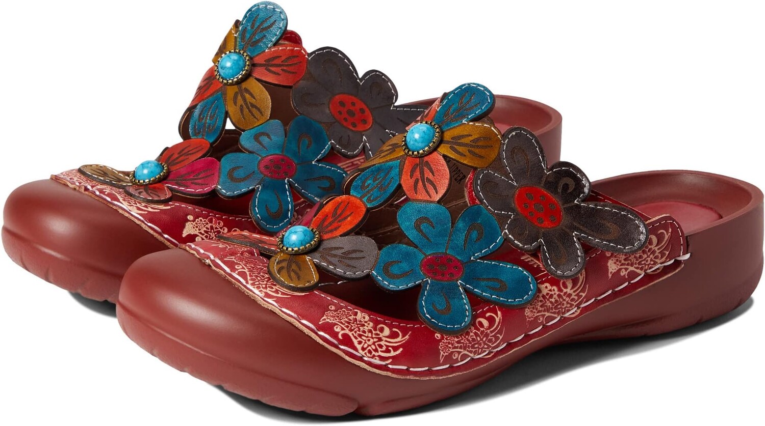 

Сабо Keya L'Artiste by Spring Step, цвет Red Multi