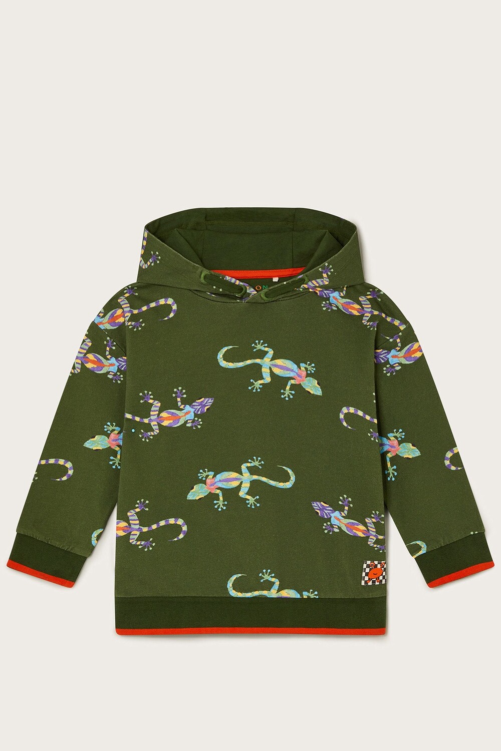 

Толстовка с капюшоном Gecko Monsoon, зеленый