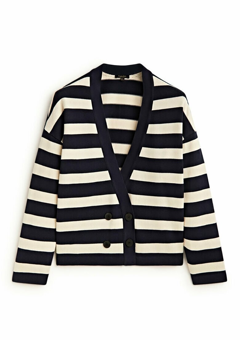 Кардиган Striped Massimo Dutti, бежевый