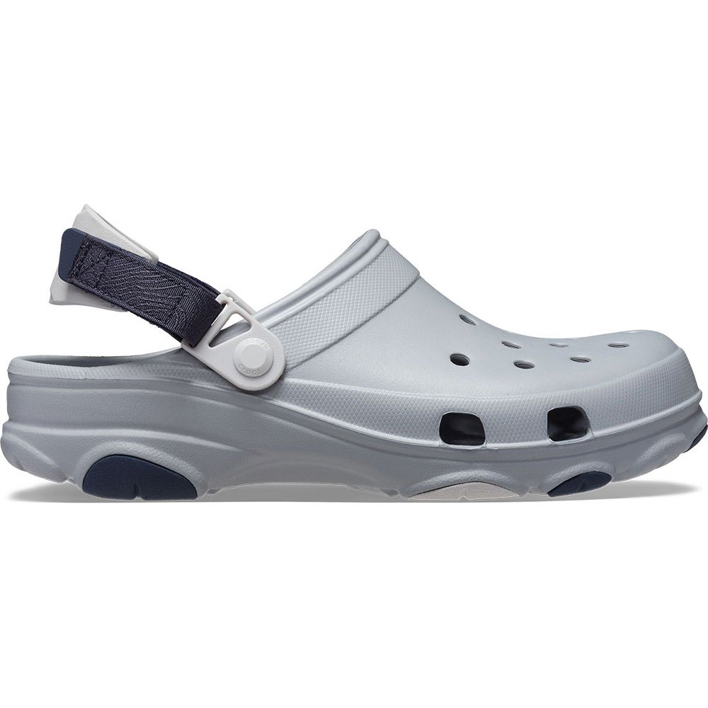 Сабо Crocs Classic All Terrain, серый сабо crocs classic all terrain серо синий бирюзовый