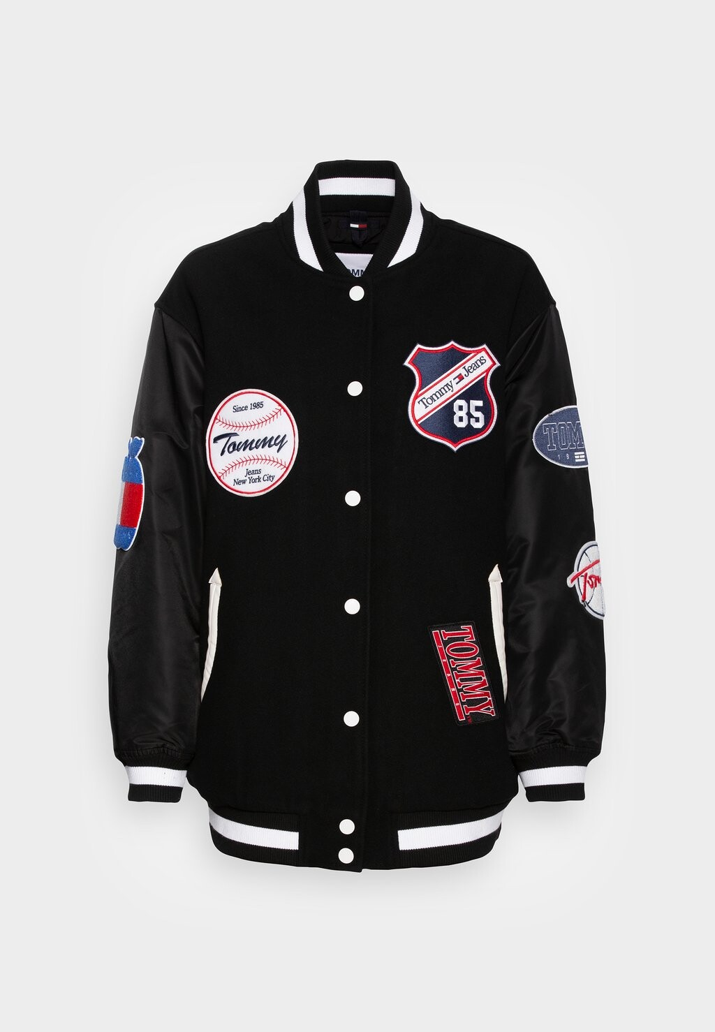 

Короткое пальто Tommy Jeans, черный