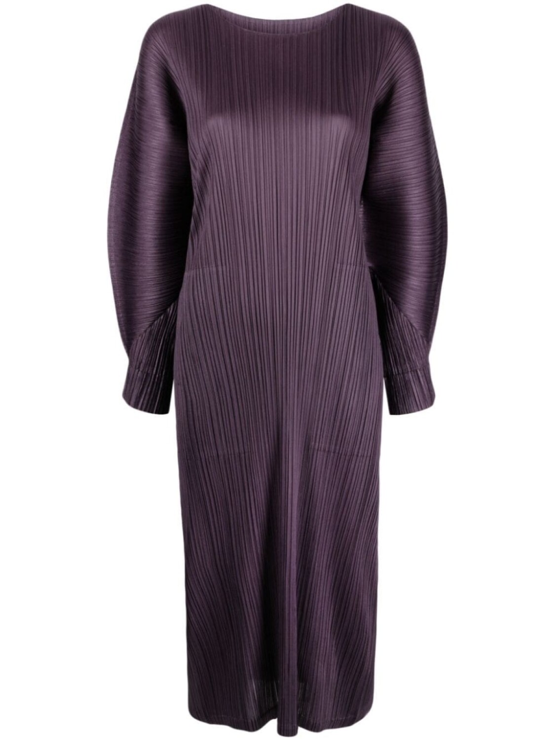 

Pleats Please Issey Miyake плиссированное платье миди November, фиолетовый