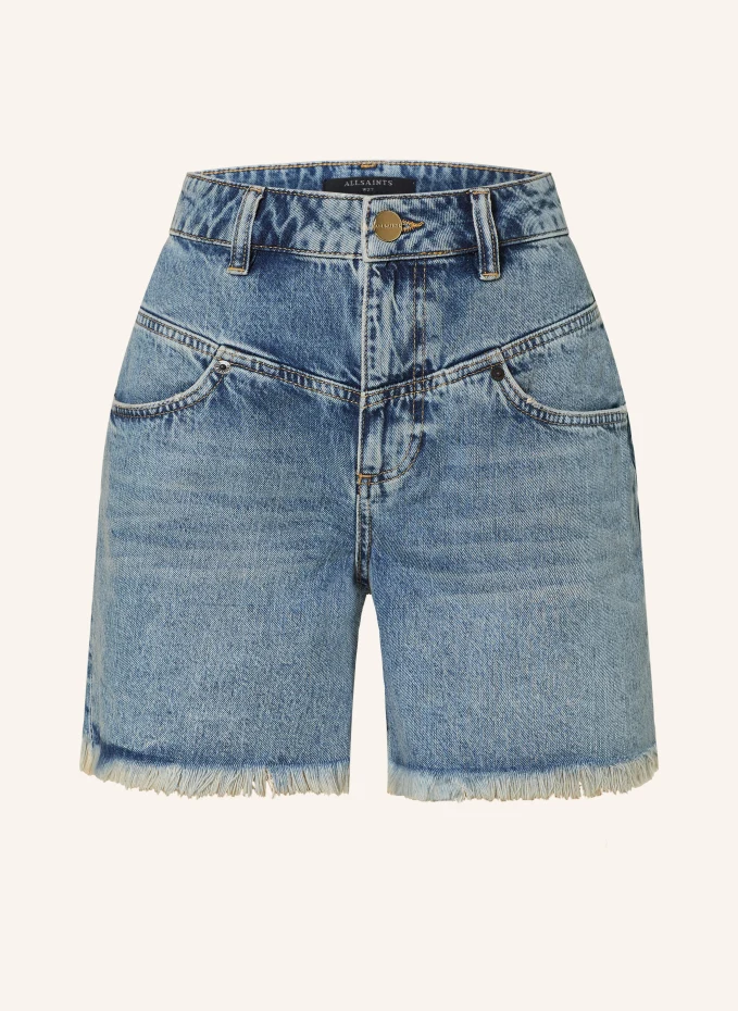 

Джинсовые шорты эмми Allsaints, синий