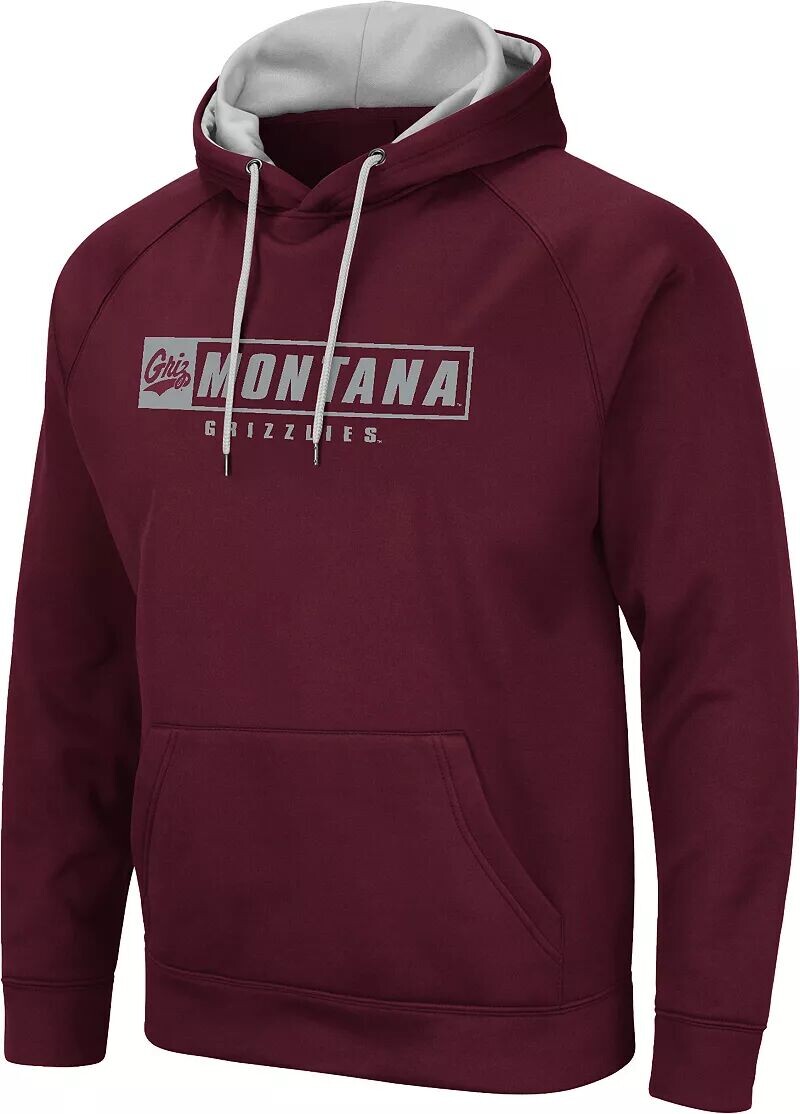 

Colosseum Мужская худи Montana Grizzlies бордового цвета