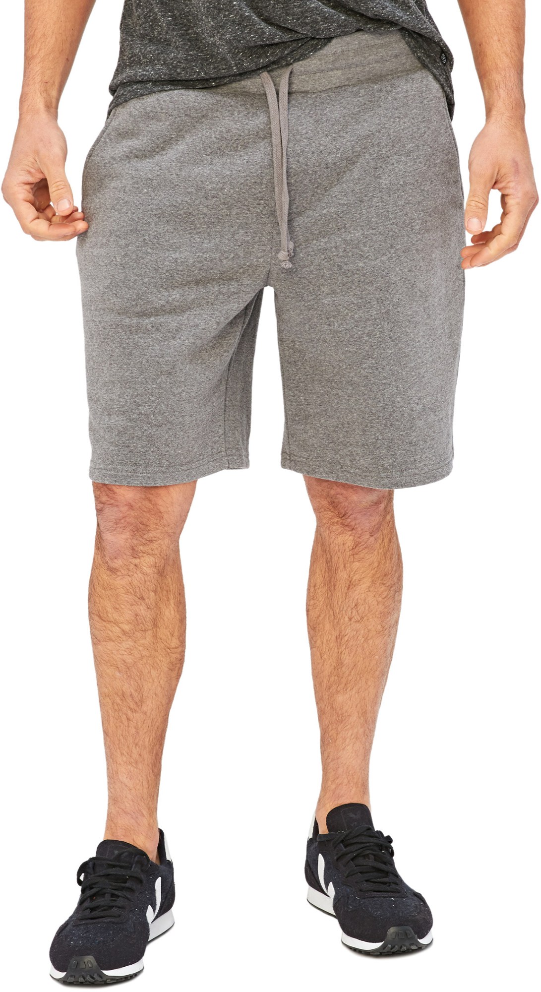 Классические флисовые шорты – мужские Threads 4 Thought, серый
