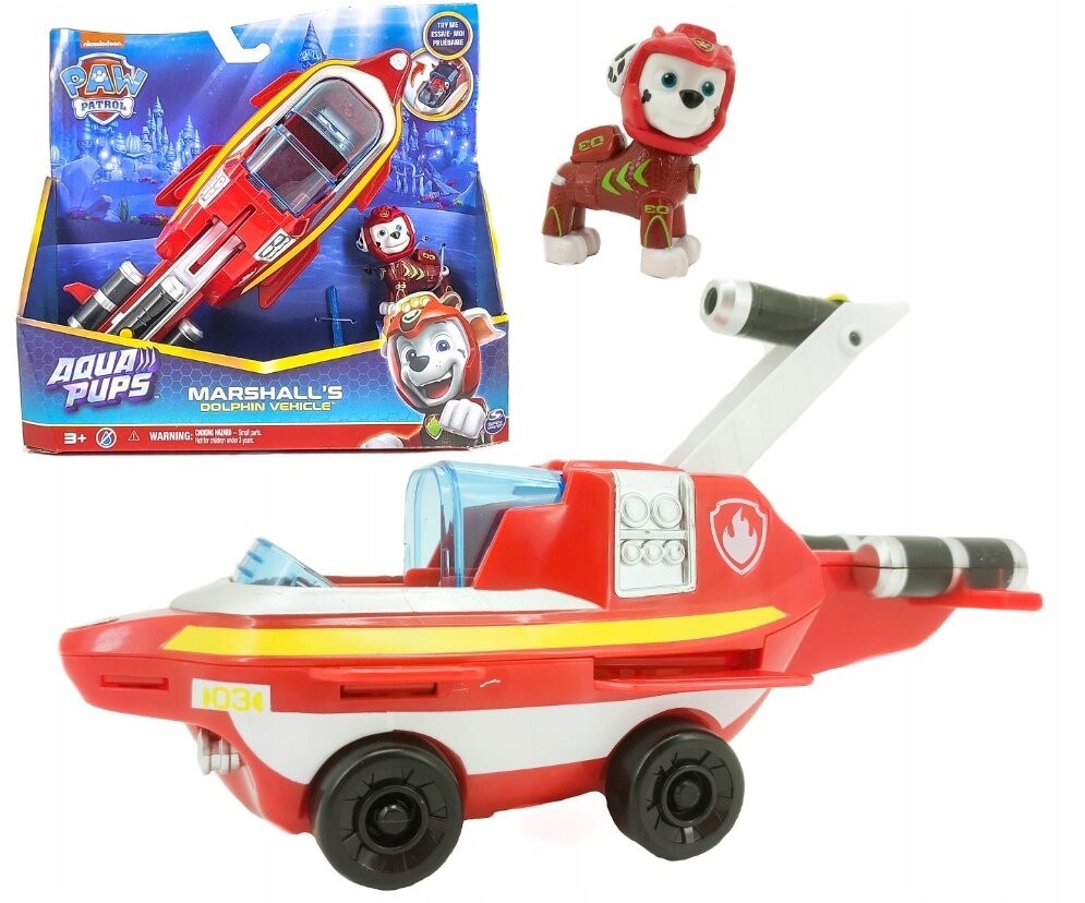 

Фигурка подводной лодки Marshall Paw Patrol Aqua Pups SPINMASTER