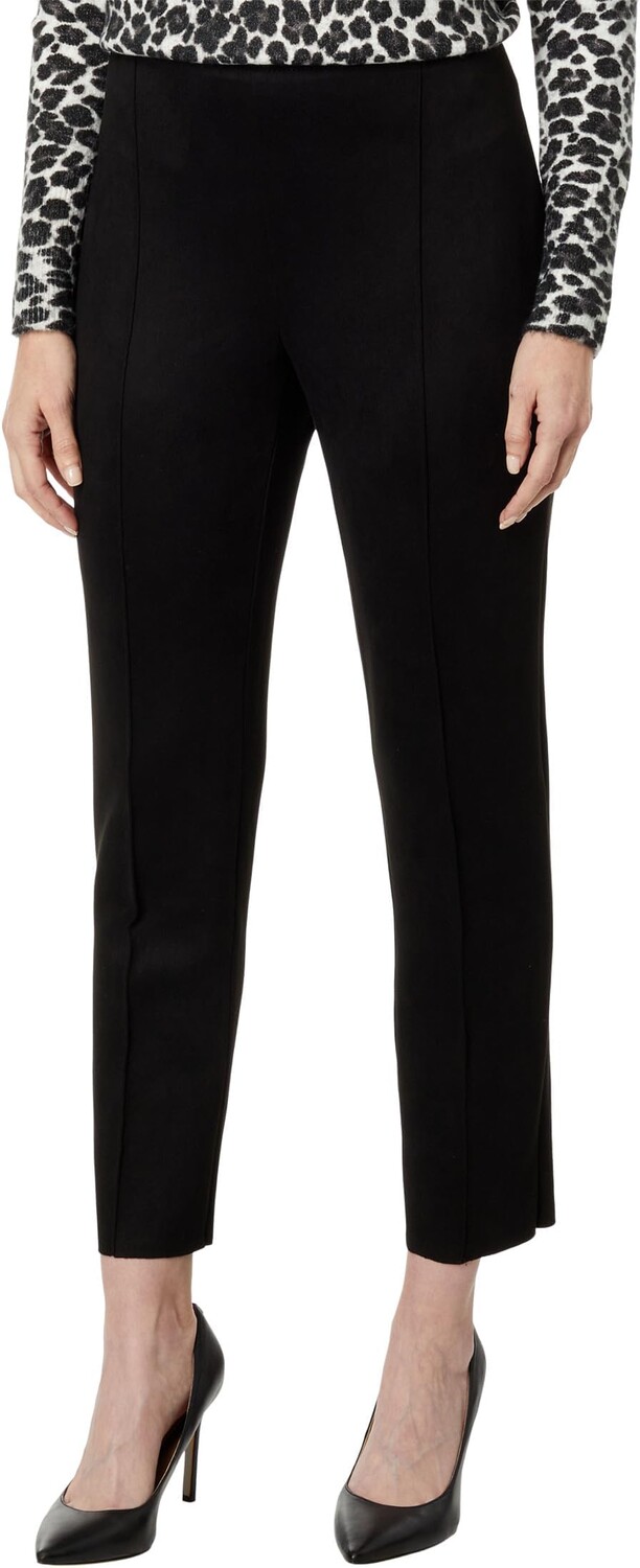 

Леггинсы со швами и молниями на щиколотках Vince Camuto, цвет Rich Black
