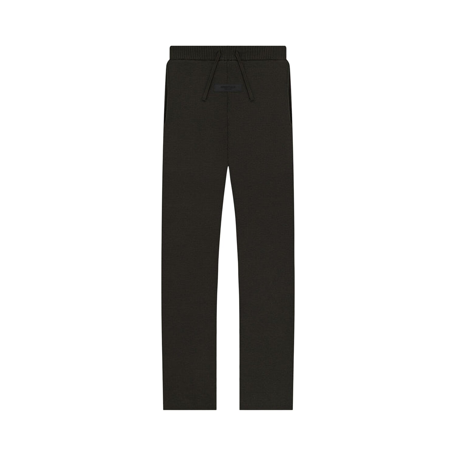 

Детские свободные трикотажные спортивные штаны Fear of God Essentials цвета Off Black