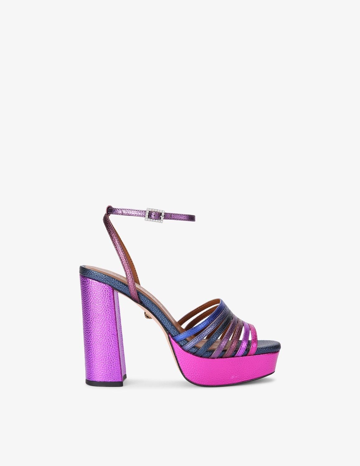 

Босоножки Pierra на каблуке Kurt Geiger, фиолетовый