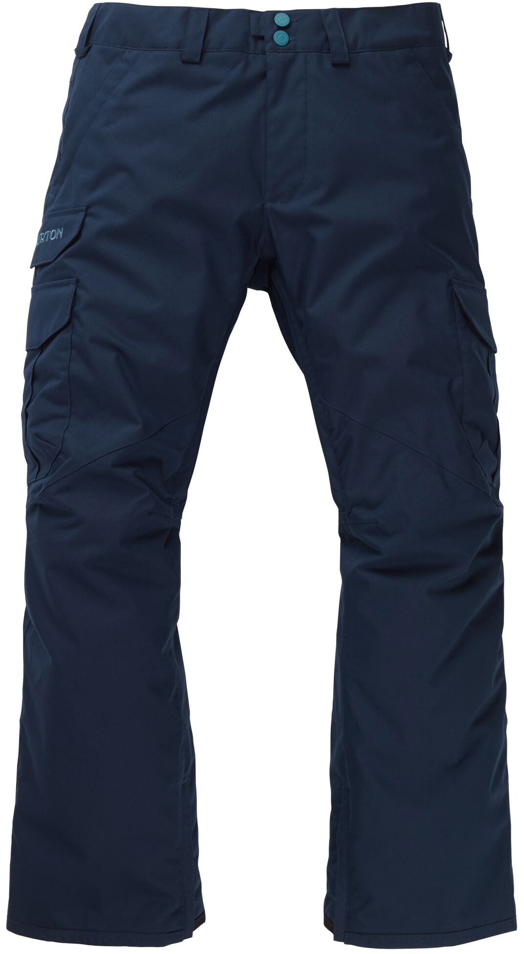Брюки-карго — мужские короткие размеры Burton, синий зимние брюки карго стандартная посадка мужские burton черный