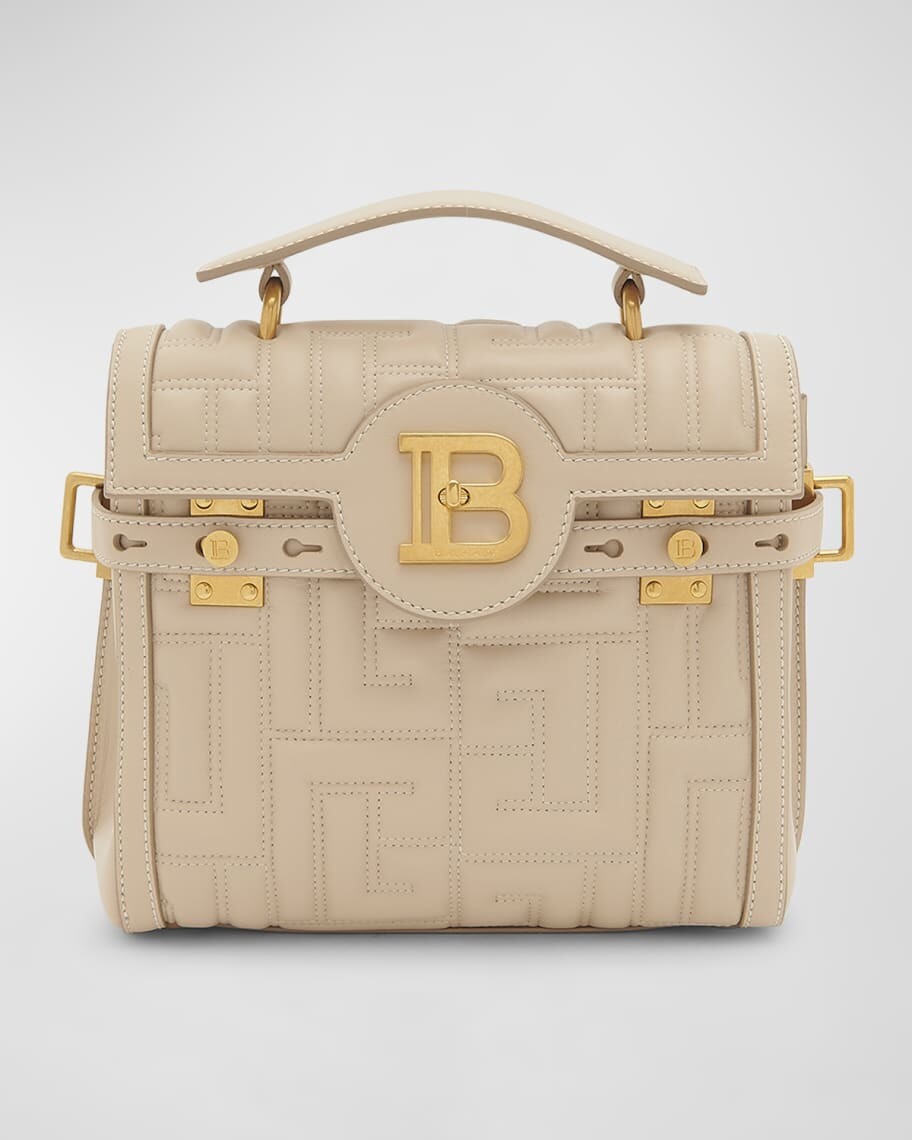 

Сумка-сэтчел BBuzz 23 из стеганой кожи ягненка Balmain