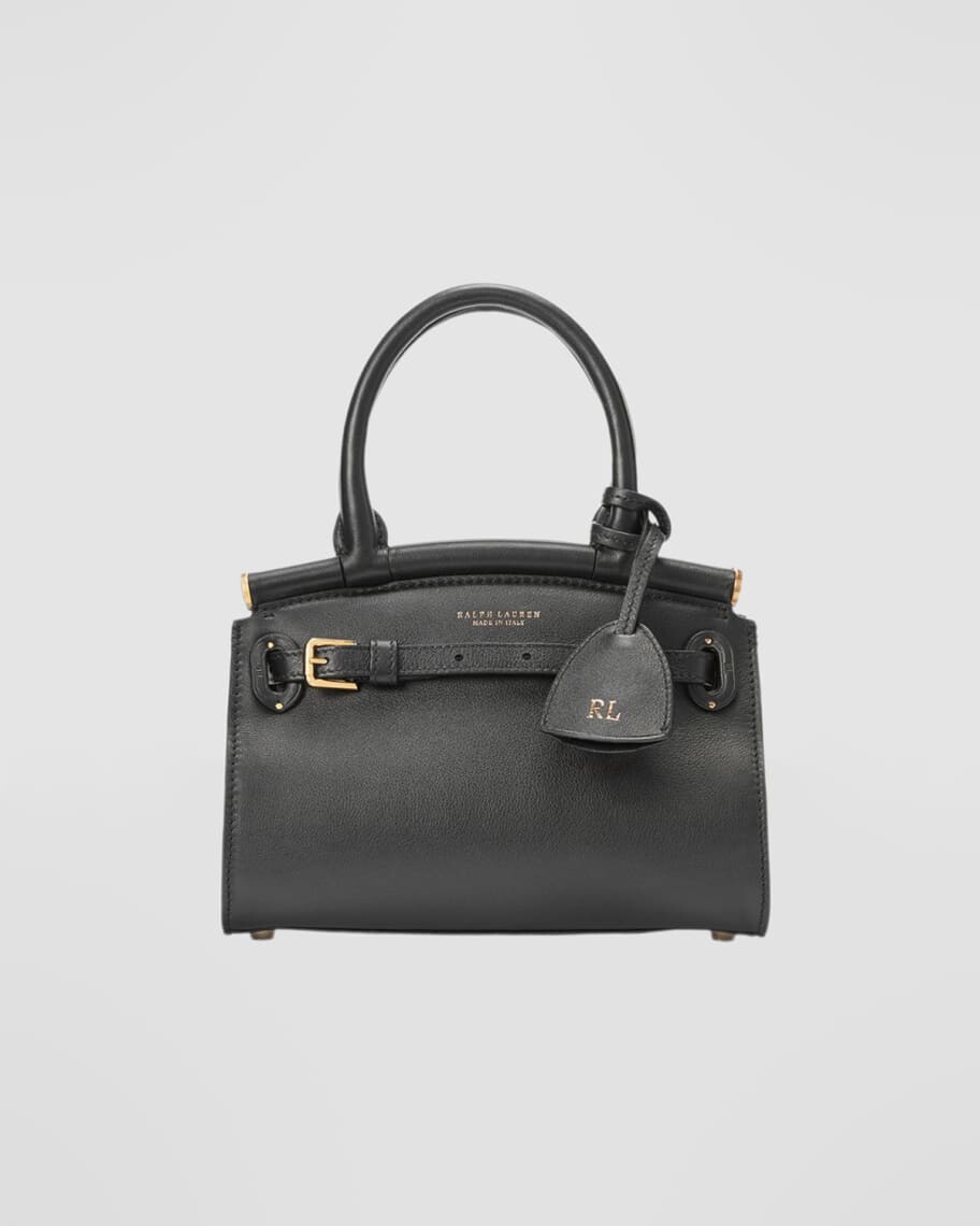 

Миниатюрная кожаная сумка RL50 Ralph Lauren Collection