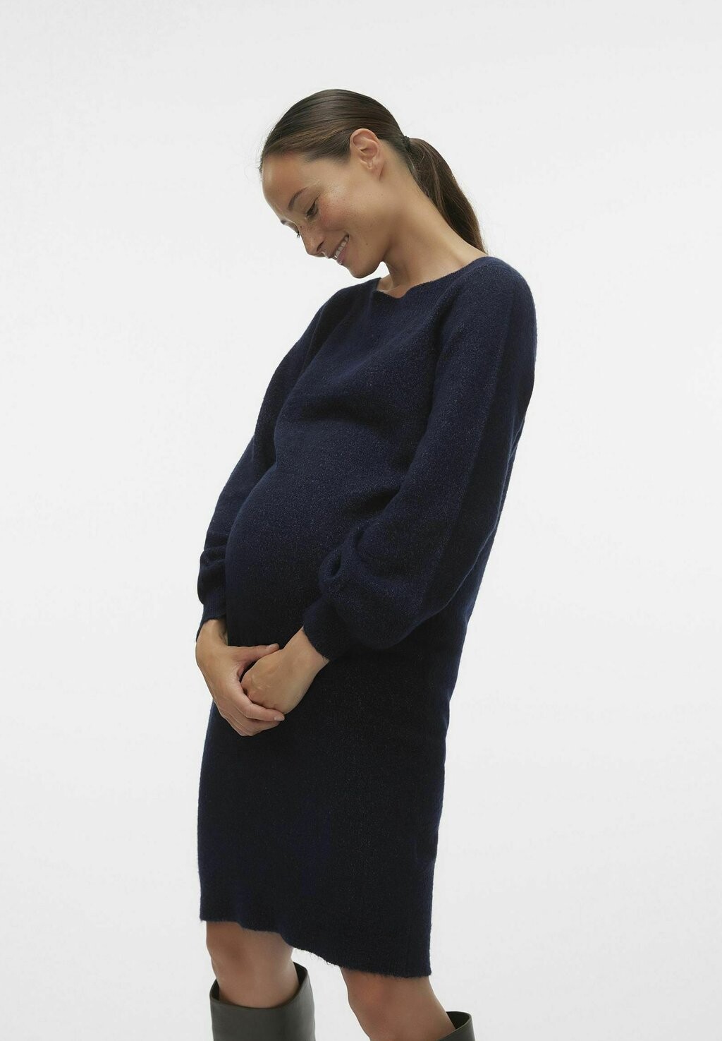 

Платье-очко Vero Moda VMMLEFILE BALLOON LS EXC, цвет navy blazer