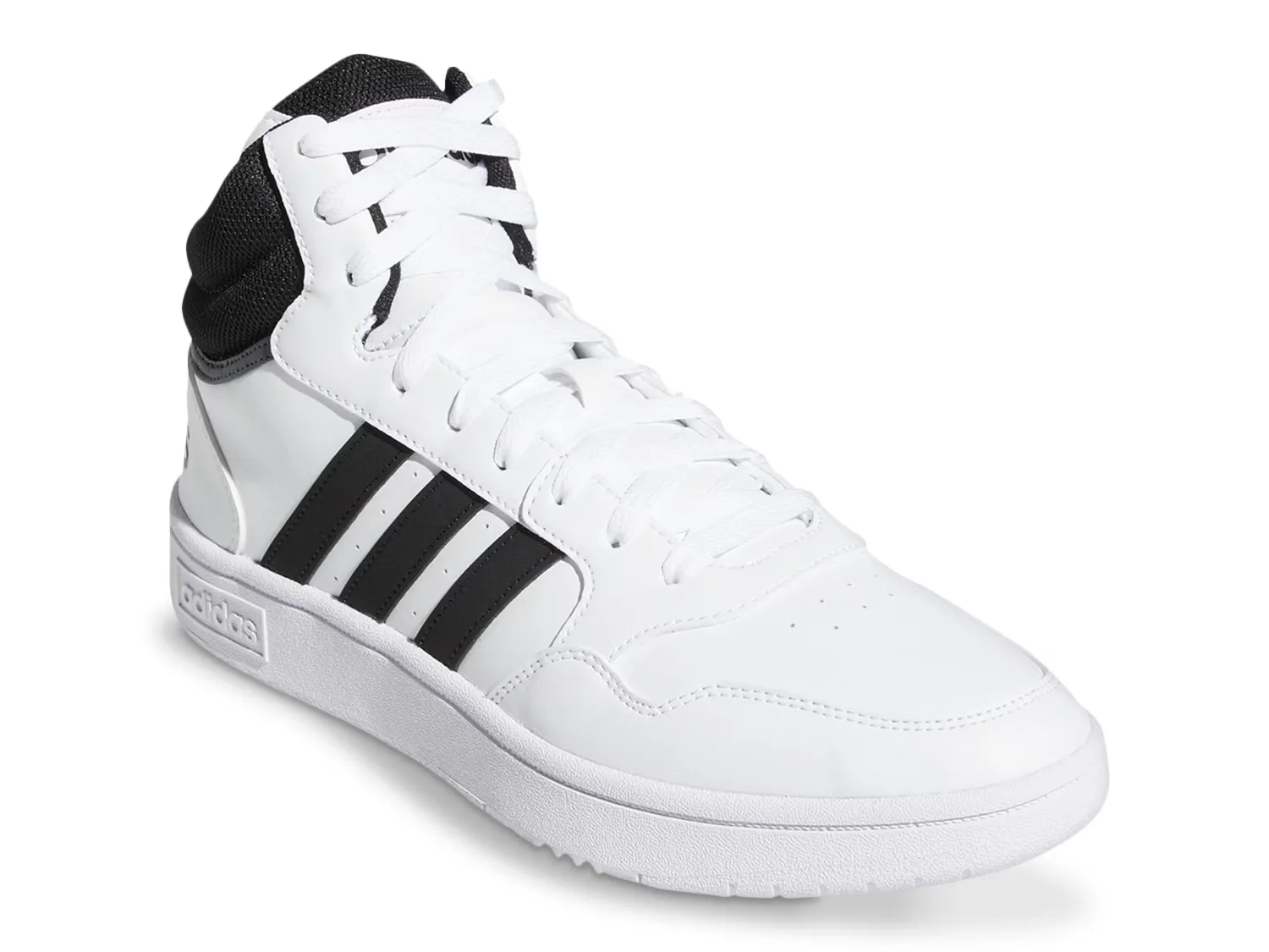 

Кроссовки Hoops 3.0 Mid Classic Vintage Sneaker Adidas, белый/черный