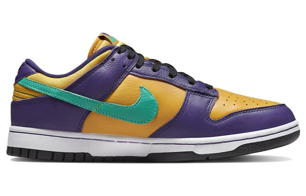 

Кроссовки женские Nike Dunk Low Skate, пурпурный / желтый