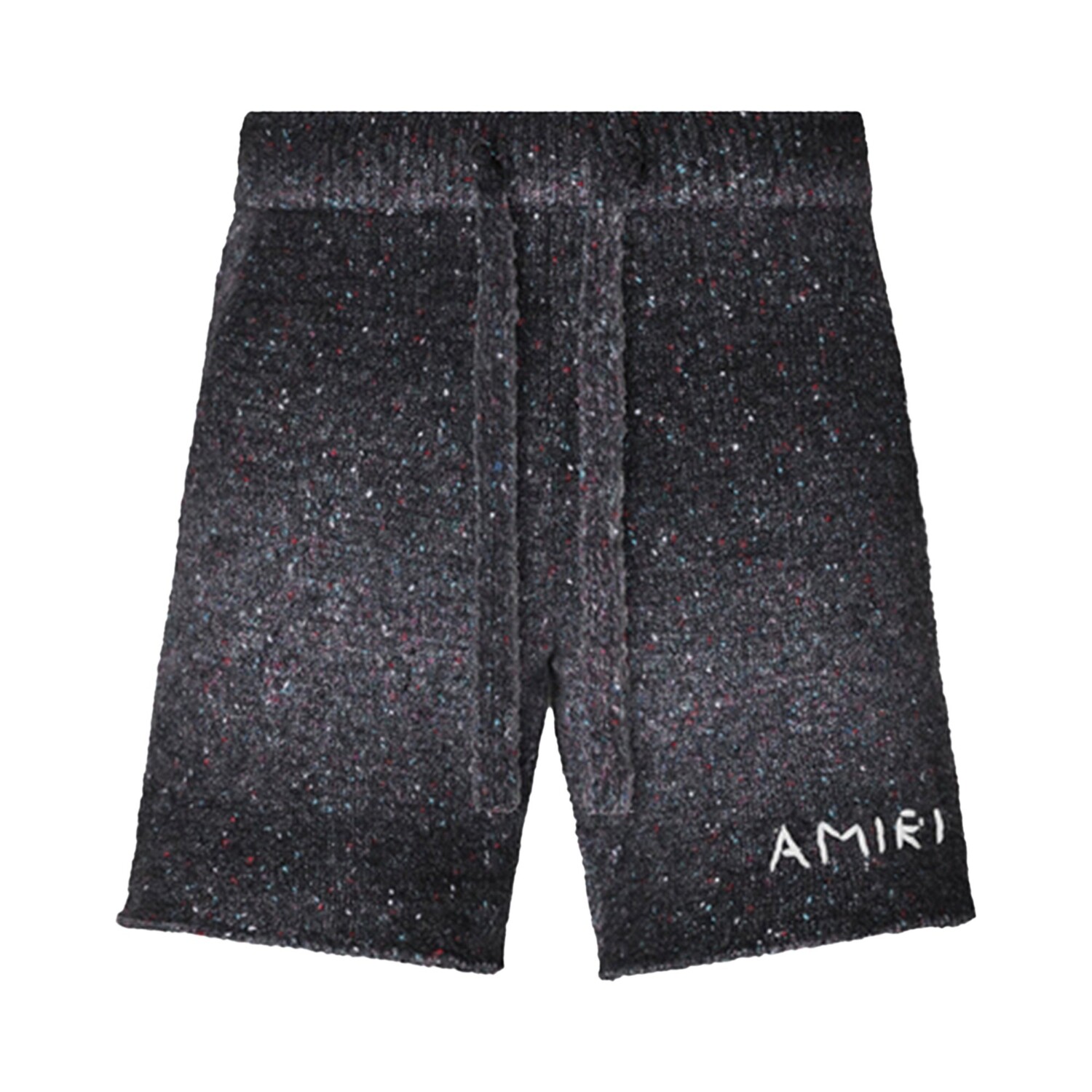 

Шорты-бермуды Amiri Space Dye, Черные