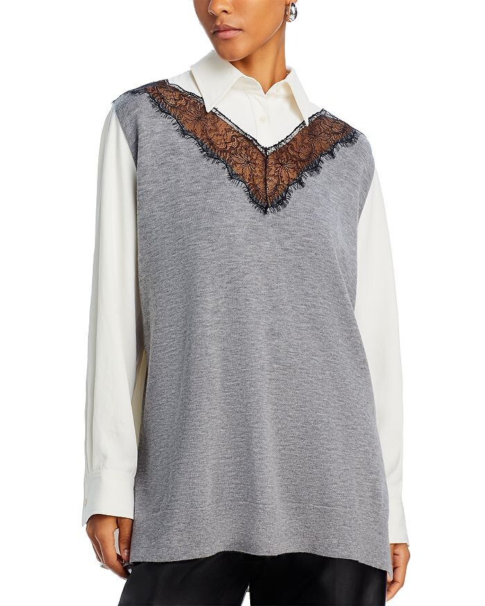 

Многослойный топ 3.1 Phillip Lim, серый