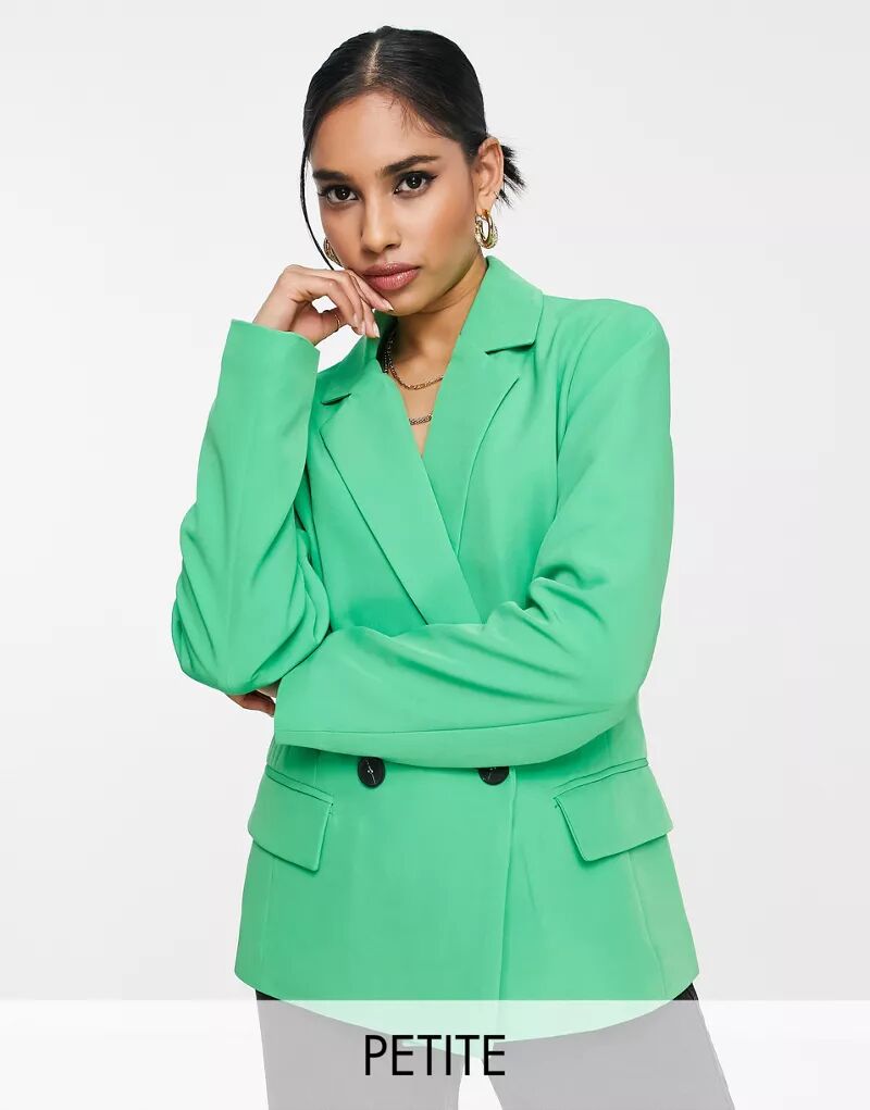 Эксклюзивный сшитый на заказ пиджак мятно-зеленого цвета Vila Petite