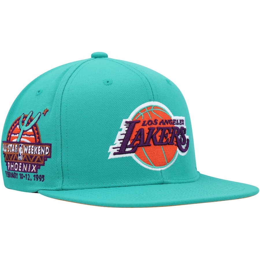 

Бейсболка Mitchell & Ness Los Angeles Lakers, бирюзовый
