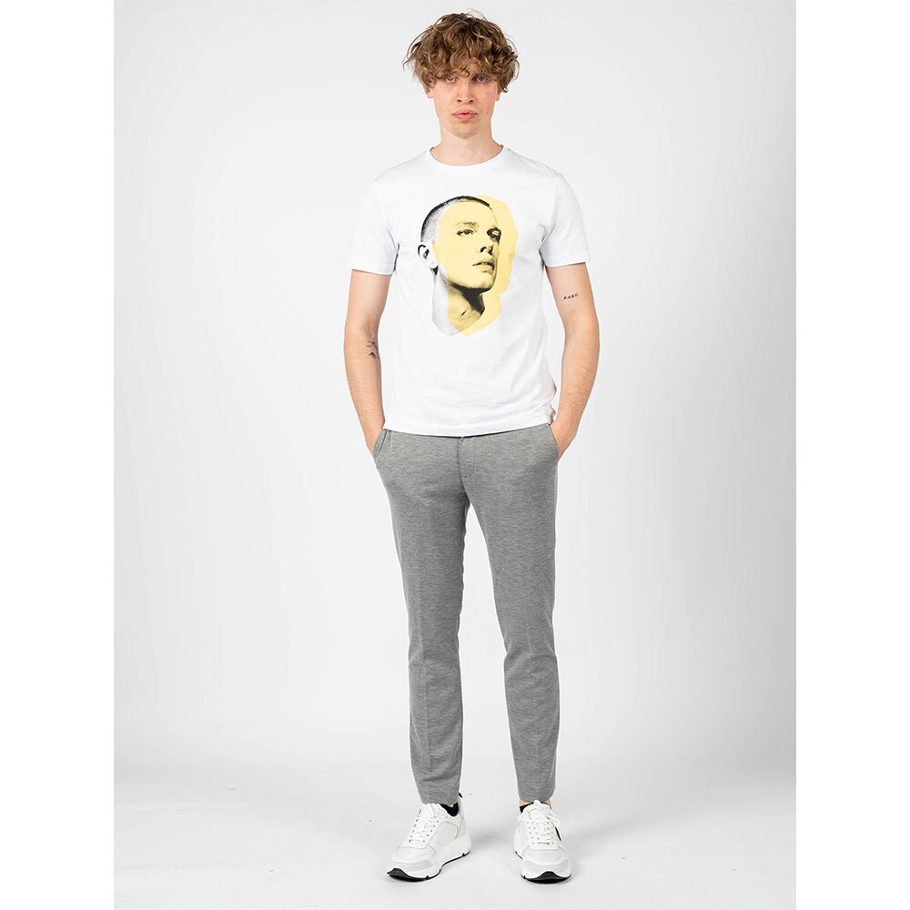 

Футболка Antony Morato MMKS02166-FA100144-1000 Slim Fit, белый