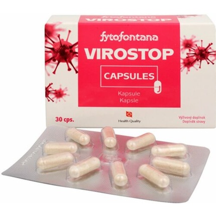 Капсулы ВИРОСТОП 30 шт. – естественный барьер против вирусов и бактерий Virostop