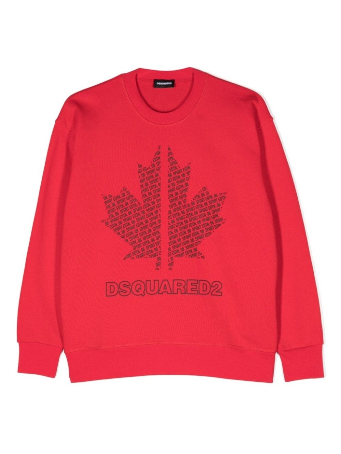 

Толстовка с логотипом Dsquared2 Kids, красный