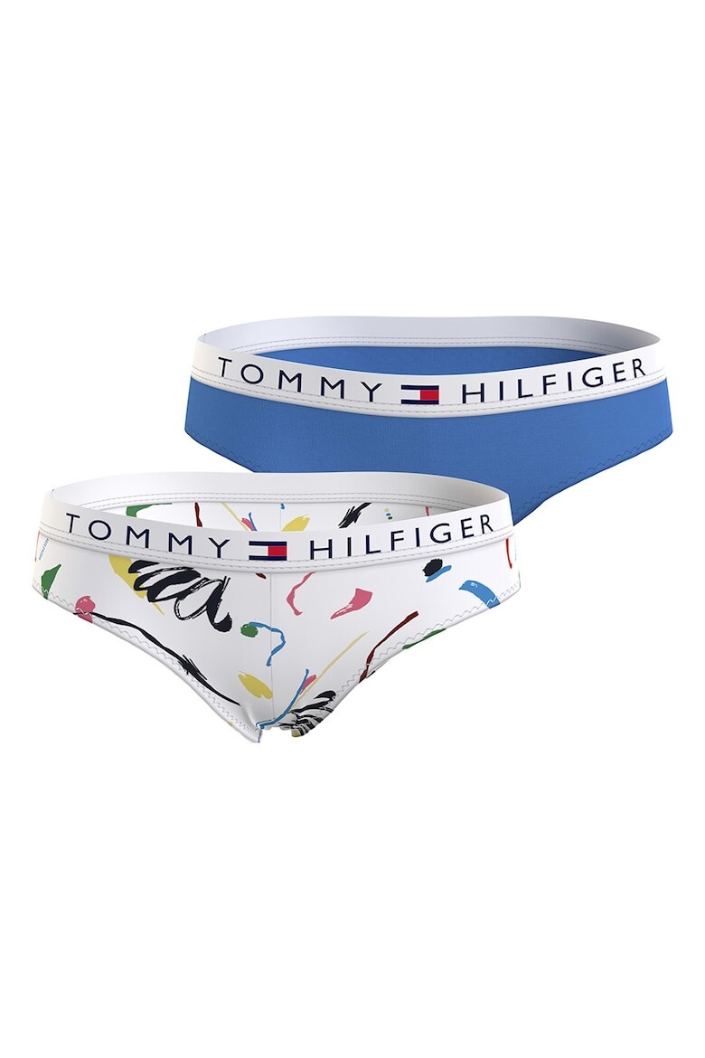 

Бикини с логотипом на талии - 2 пары Tommy Hilfiger, черный