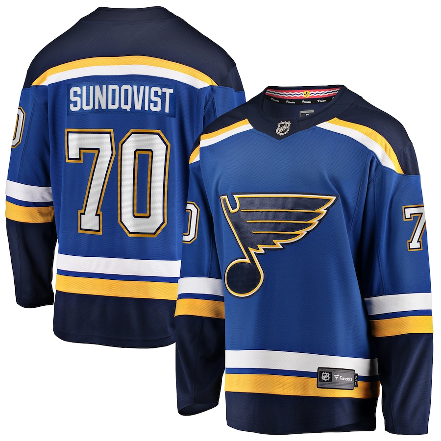 

Джерси Fanatics Branded St Louis Blues, синий