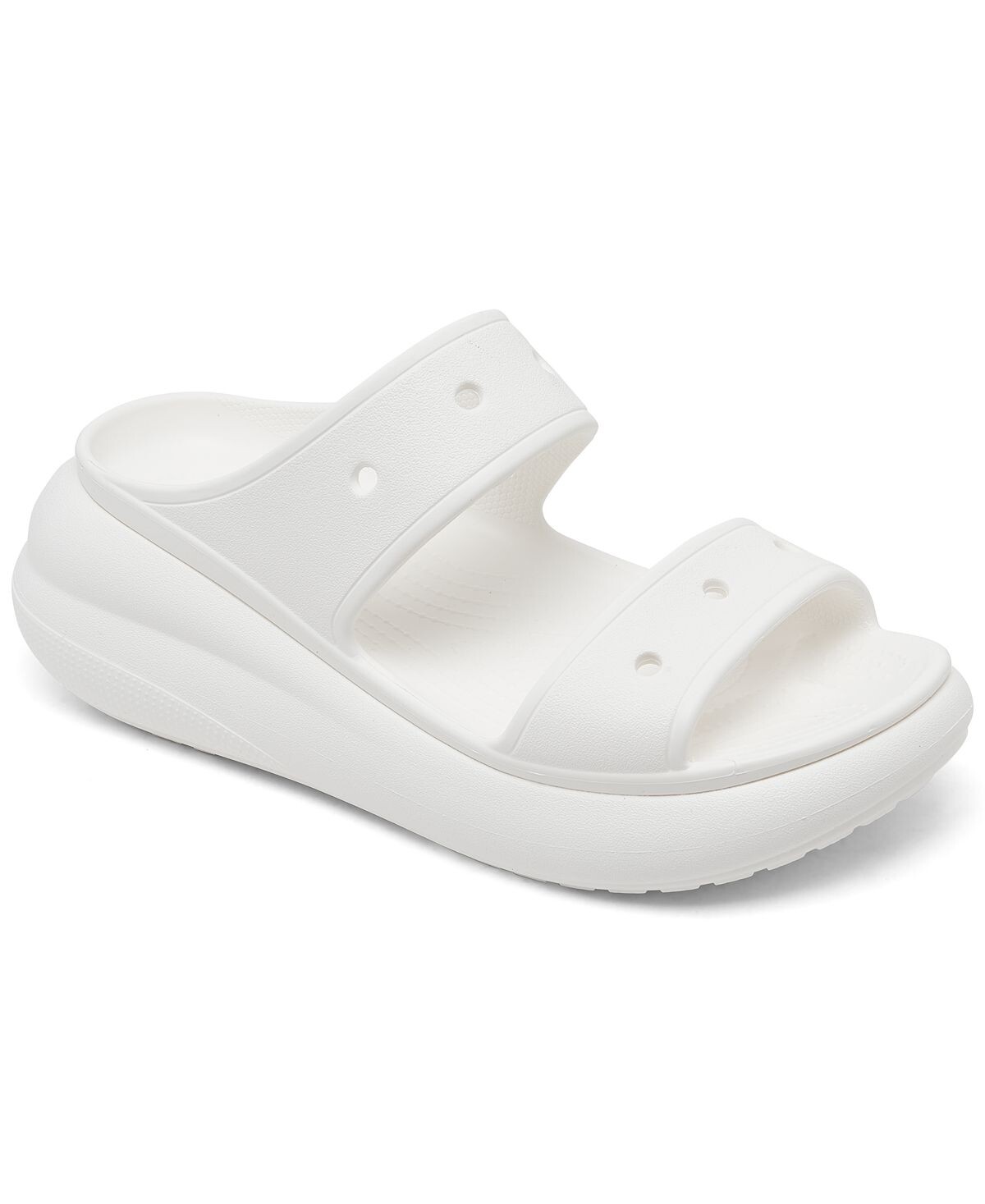 

Мужские и женские классические сандалии Crush от Finish Line Crocs, белый