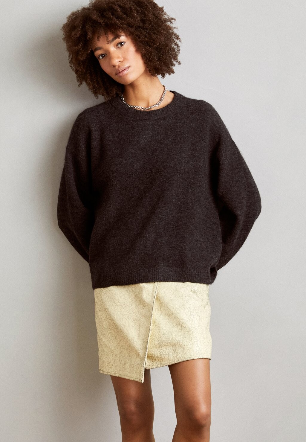 

Свитшот ARKET, цвет dark grey mel