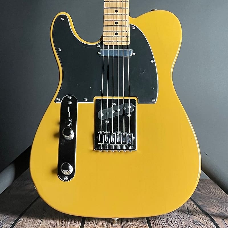 Электрогитара Fender Player Telecaster, Left-Handed, Maple Fingerboard- Butterscotch Blonde