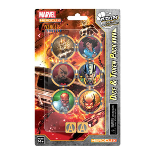 Фигурки Marvel Heroclix: Avengers Forever Dice & Token Pack Ghost Rider