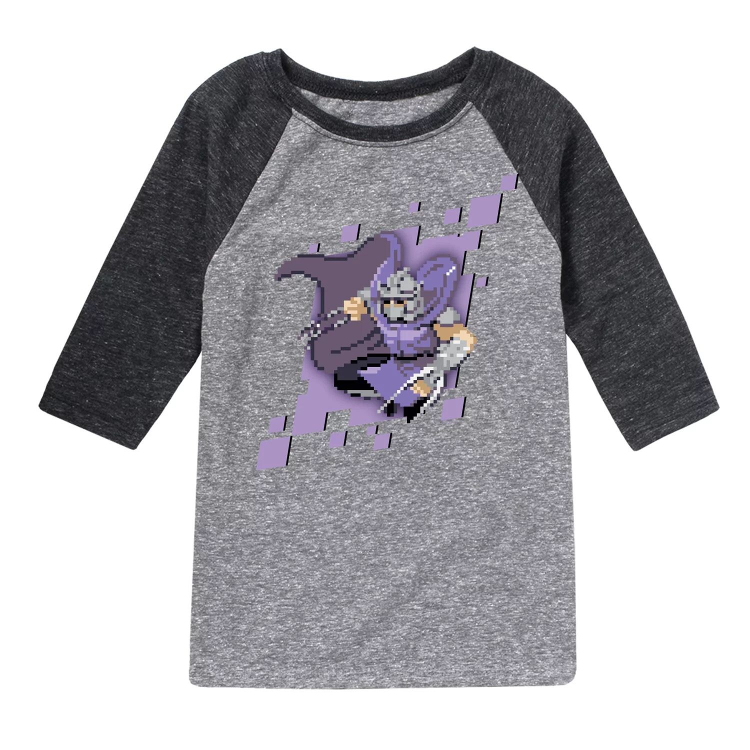 

Футболка реглан Pixel для мальчиков 8–20 лет TMNT Shredder Pixel Licensed Character