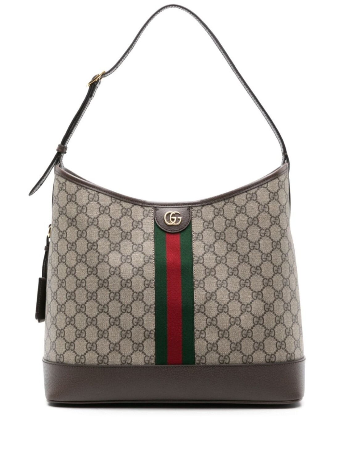 

Сумка на плечо Ophidia GG среднего размера Gucci, бежевый