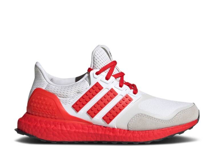 

Кроссовки Adidas LEGO X ULTRABOOST 21 J 'COLOR PACK - RED', белый