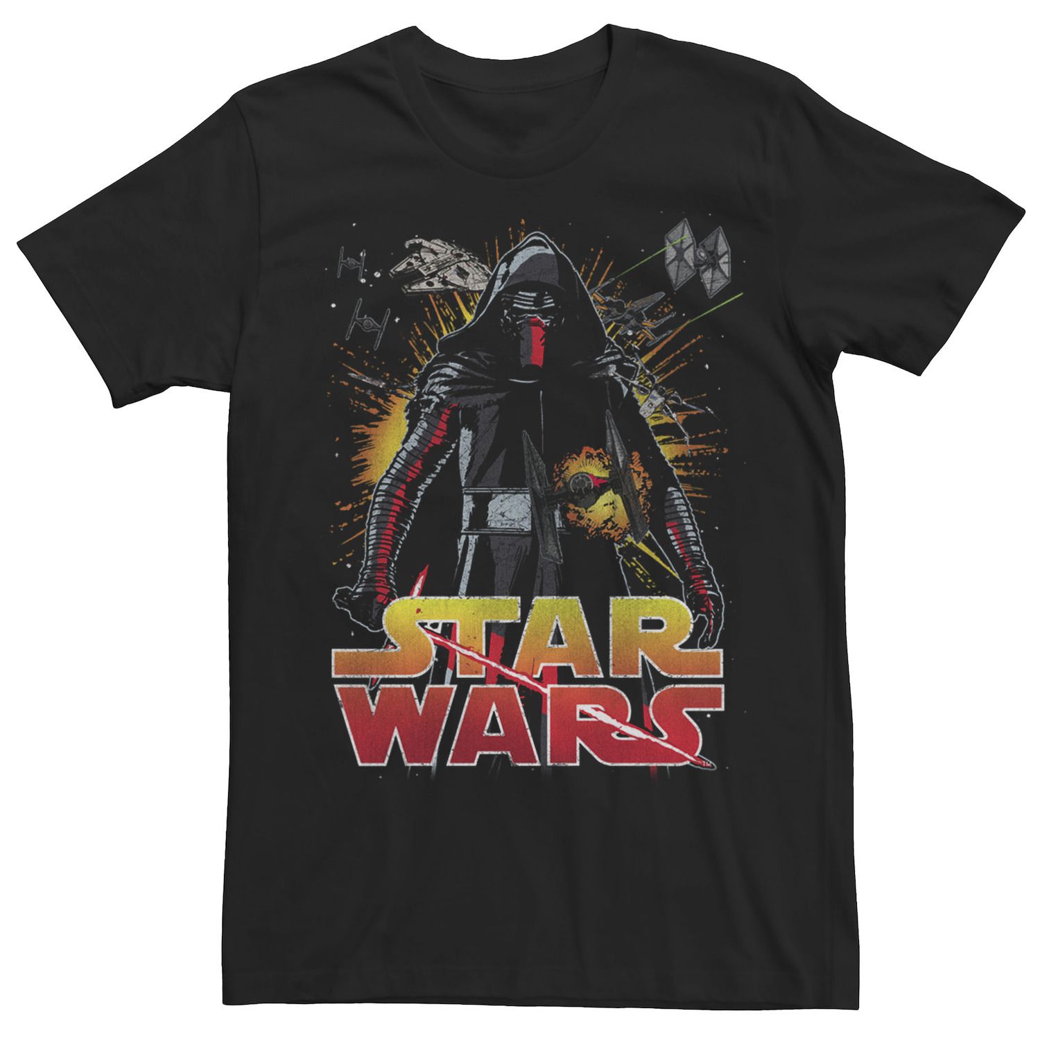 цена Мужская футболка The Force Awakens Emerging Threat Star Wars