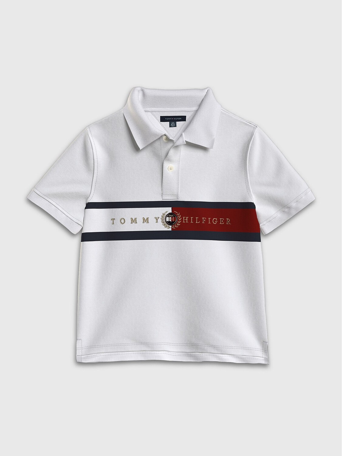 

Детская футболка-поло с флагом Tommy Hilfiger