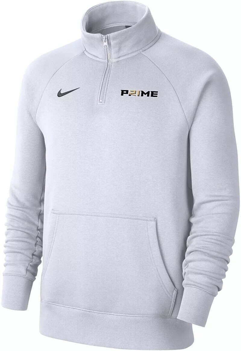 

Мужские флисовые кроссовки Nike Coach Prime White Club с молнией 1/4