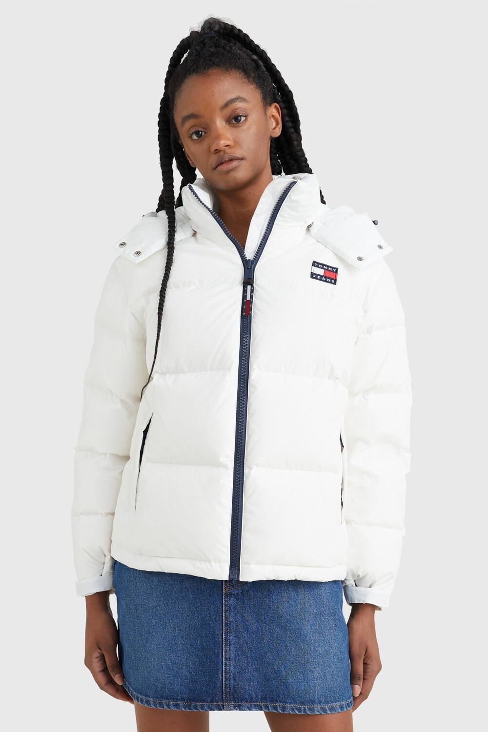 

Зимняя куртка - Белый - Пуховик Tommy Hilfiger, белый