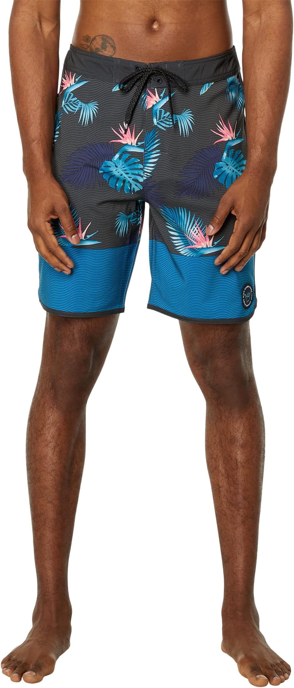 

Шорты для плавания Mirage Island Ease 19 дюймов Rip Curl, черный