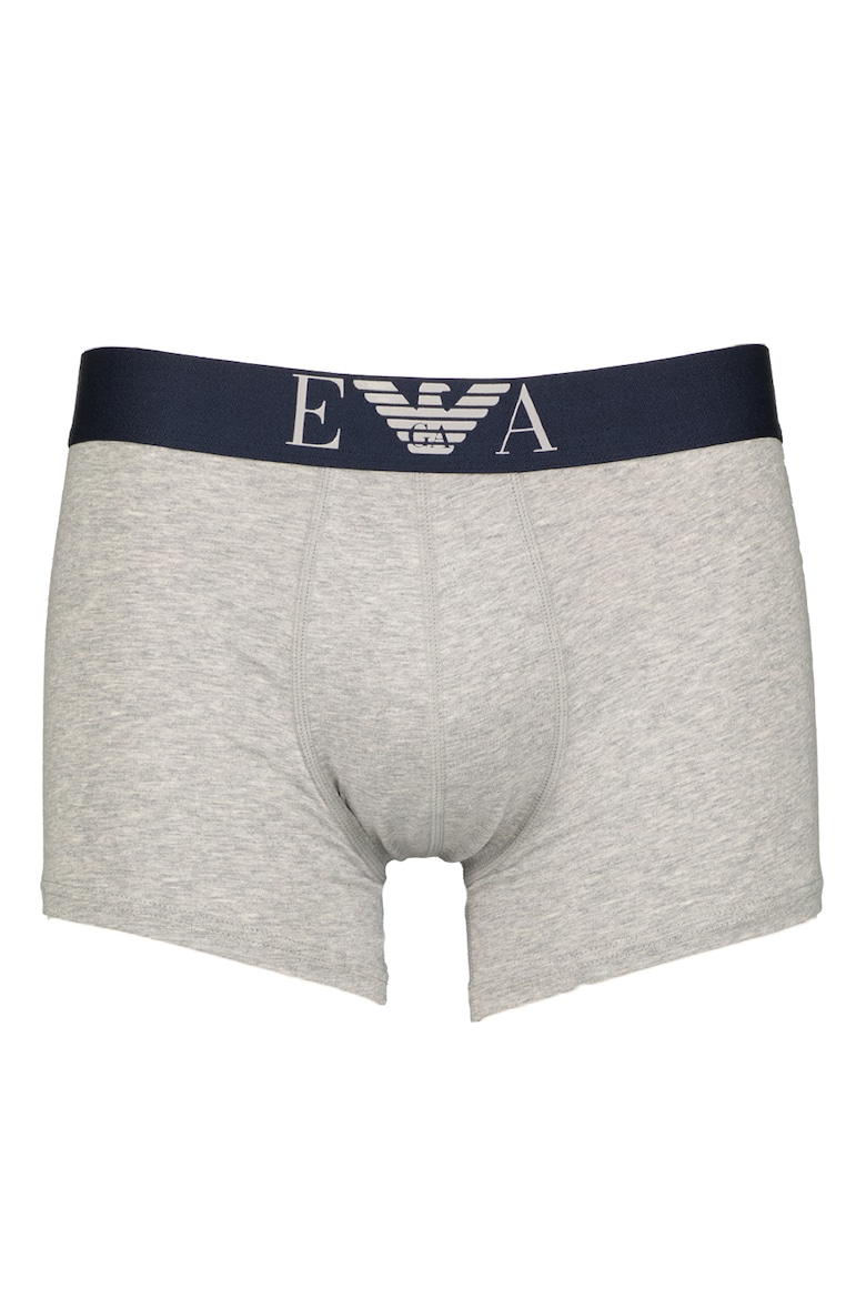 Боксеры с логотипом Emporio Armani Underwear, серый